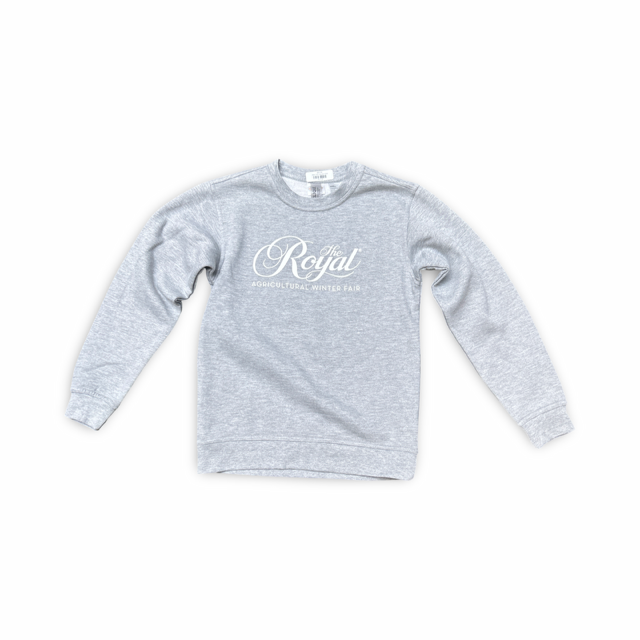 Kids Crew Sweater Grey