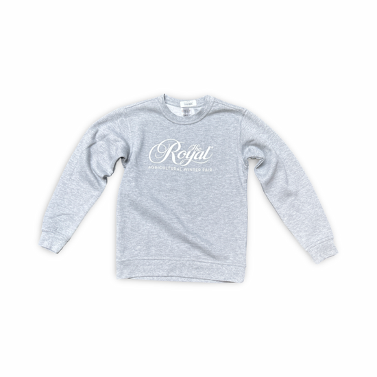 Kids Crew Sweater Grey