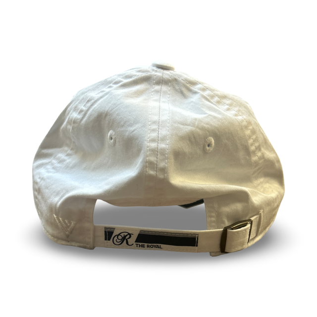 The Royal Core Dad Hat White