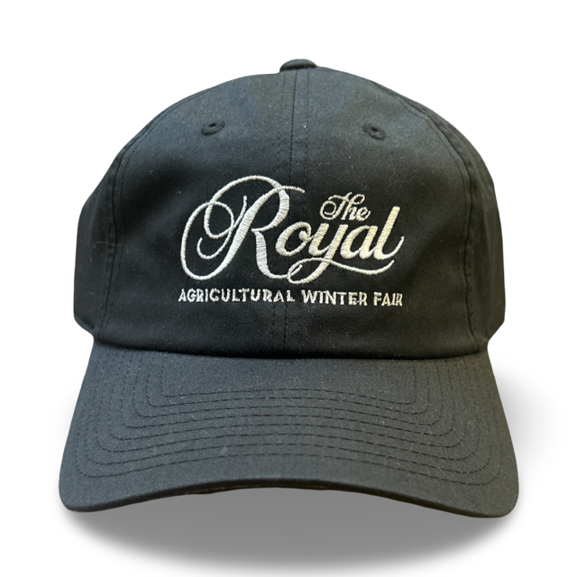 The Royal Core Dad Hat Black