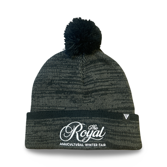 The Royal Ridge Beanie Black