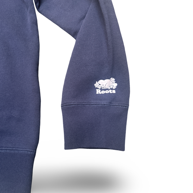 Roots X The Royal Full Zip Kanga Hoodie Navy
