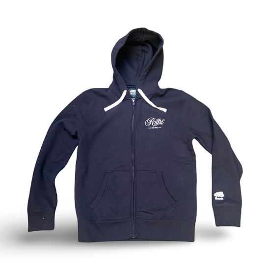 Roots X The Royal Full Zip Kanga Hoodie Black