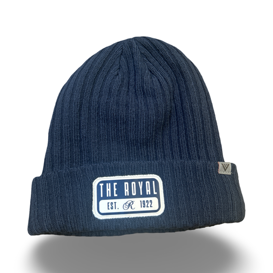 The Royal Merino Wool Beanie Navy