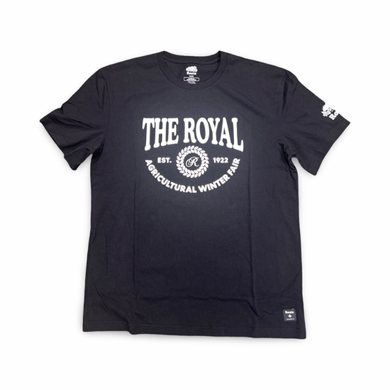 Roots X Royal T-shirt Black