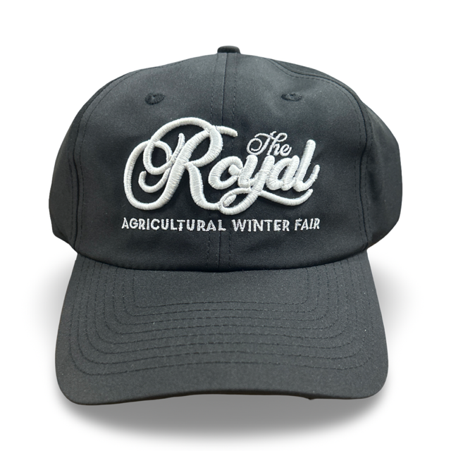 The Royal 3D Logo Hat Black