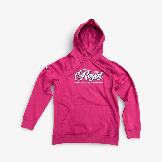 The Royal Felt Hoodie Cardinal