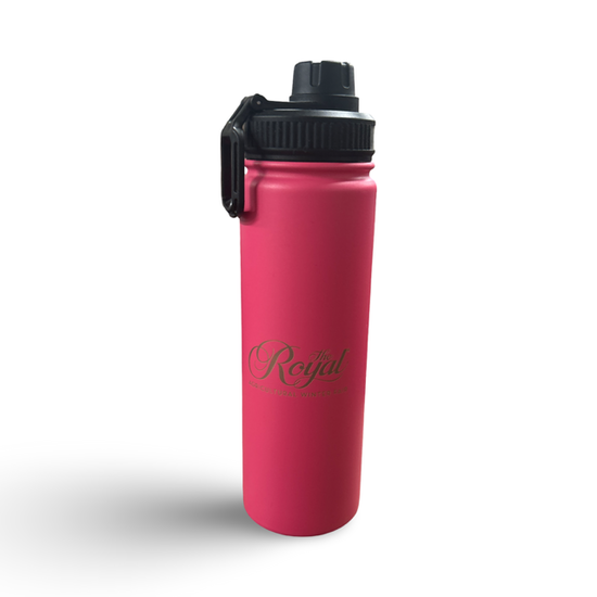 The Royal 21OZ Wide Mouth Bottle Pink