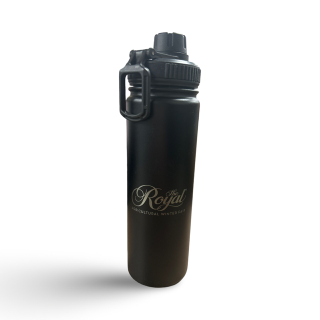 The Royal 21OZ Wide Mouth Bottle Black