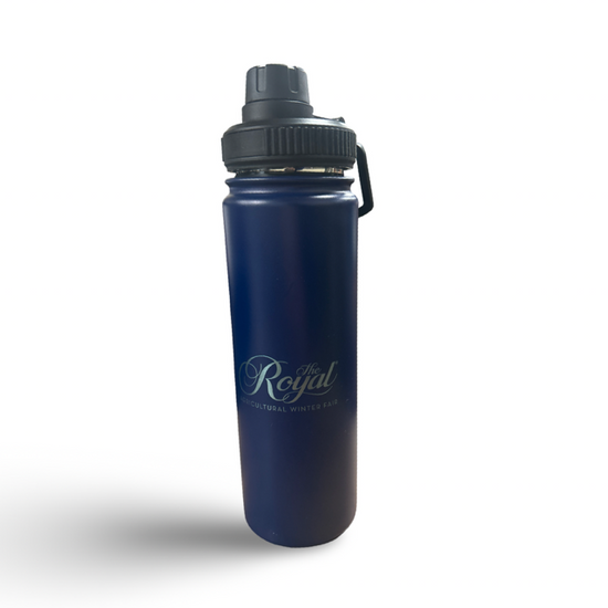 The Royal 21OZ Wide Mouth Bottle Blue