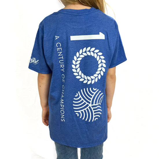 Royal 100th Anniversary Logo T-shirt- Kids