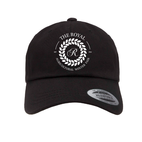 The Royal Varsity Dad Hat Black