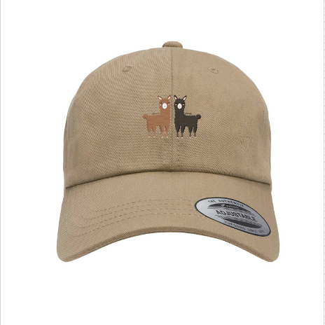 The Royal Alpaca Dad Hat Khaki