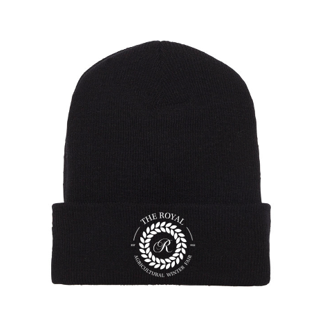 The Royal Varsity Beanie Black