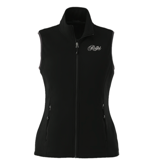 Womens Tyndall Polyfleece Vest Black