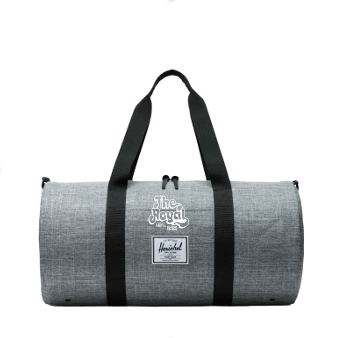 Herschel Sutton Mid-Volume 20" Duffle Bag Raven Crosshatch