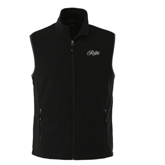 Mens Tyndall Polyfleece Vest Black