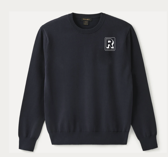 Tilley High Twist Cotton Crew Navy