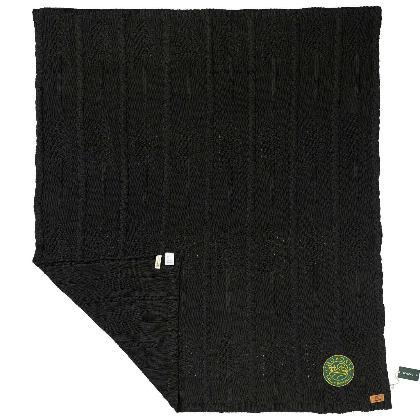 The Royal Ten Tree Organic Cotton Cable Blanket