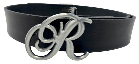 Royal R Belt Buckle with Interchangeable Leather Belt